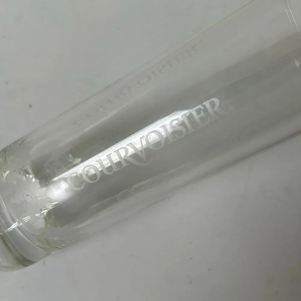 Courvoisier Cognac Etched Highball Glass‎ France 6